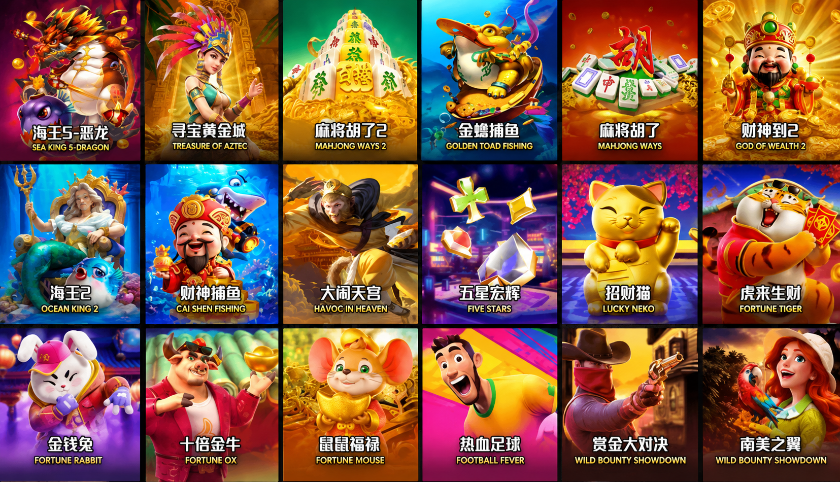 星际娱乐18款热门游戏合集