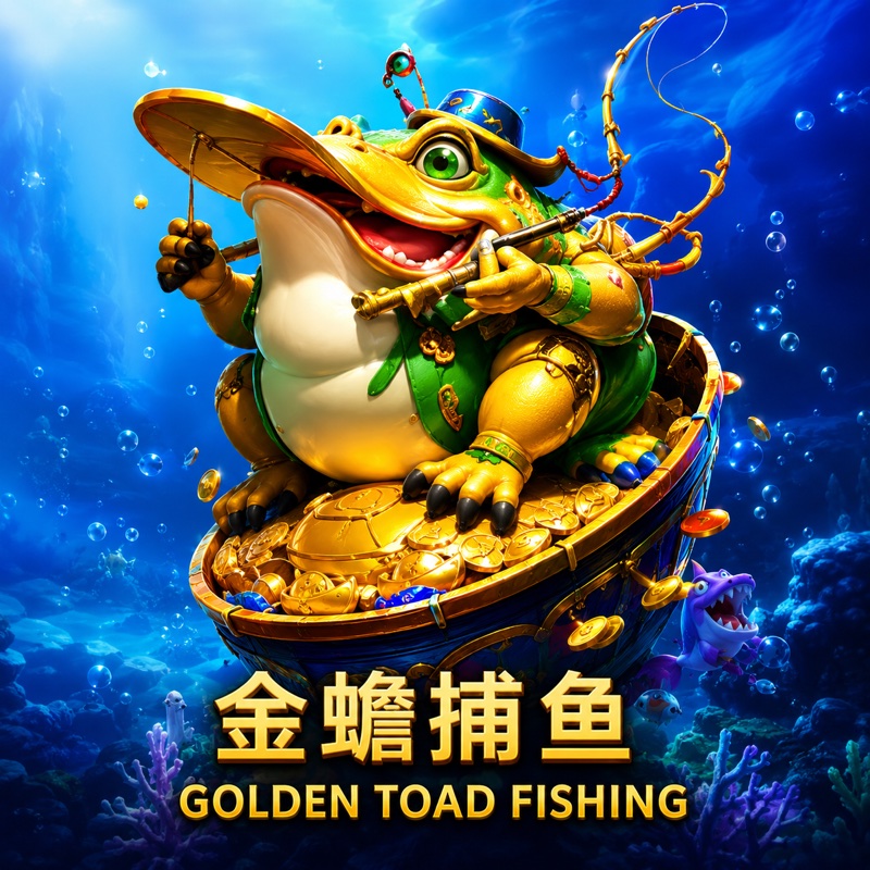 金蟾捕鱼
