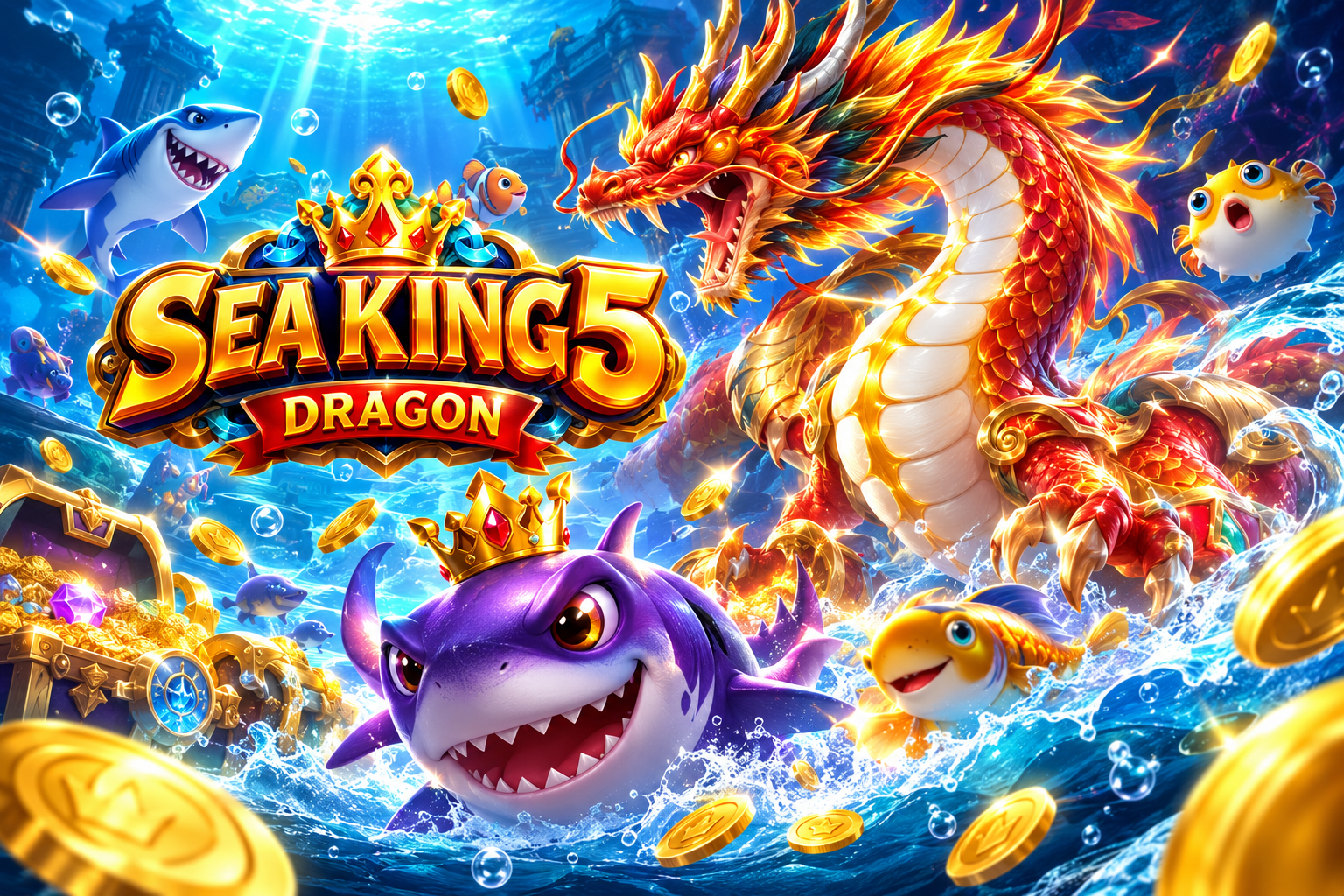 SEA KING 5 捕鱼游戏